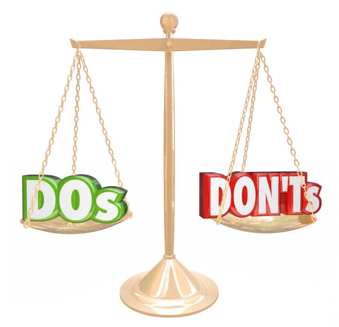 Do-and-dont